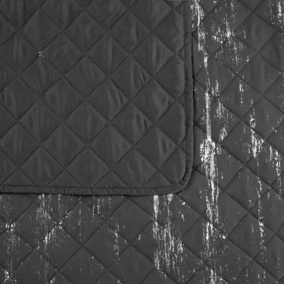 Blink 1 dekorative Tagesdecke Design91 Graphit/Silber