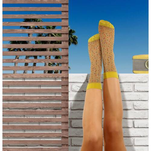 Sesto Senso Damen Nylonsocken, Beige