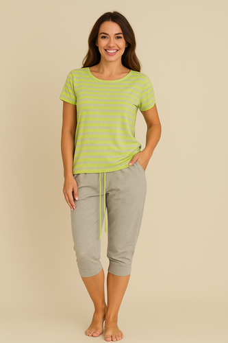 540 Jovite Damen-Pyjama - lindgrün