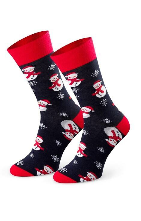 Art.136 Steven Herren-Weihnachtssocken – 142 Marineblau