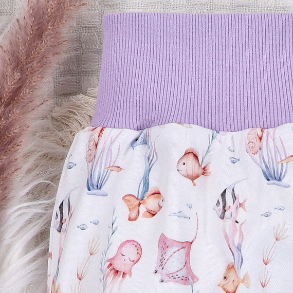 ABN-5484 Underwater World Nini Schlafanzüge aus Bio-Baumwolle