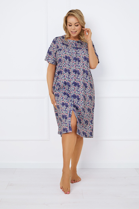 Bonaria Nachthemd, kurzarm Italienische Mode - Druck