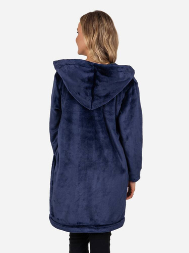Greta Damen-Fleeceblazer ByShelly – Marineblau