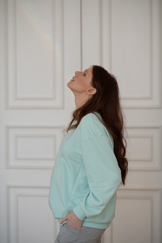 MilkItEasy! Milk&Love Still-Sweatshirt Mint