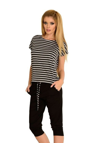 540 Jovite Damen-Pyjamas - schwarz