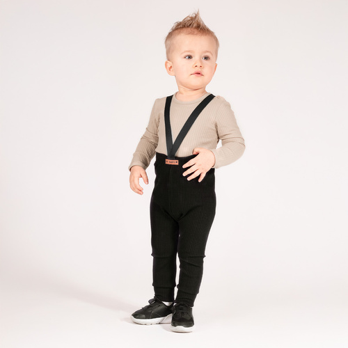 215019 Trägerhose „Eddy“ Nicol – schwarz