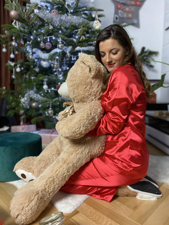 934 Classic Forex Damen Schlafanzug - rot