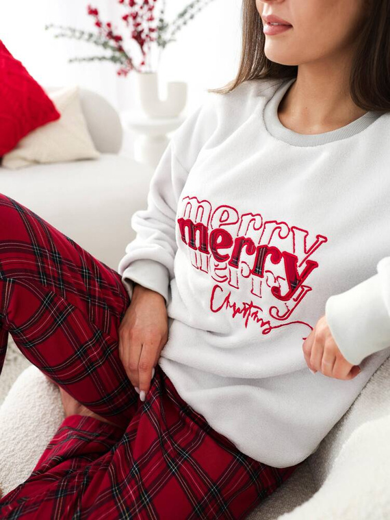 Gween Soft/Flannel Damen Schlafanzug Sensis - grau