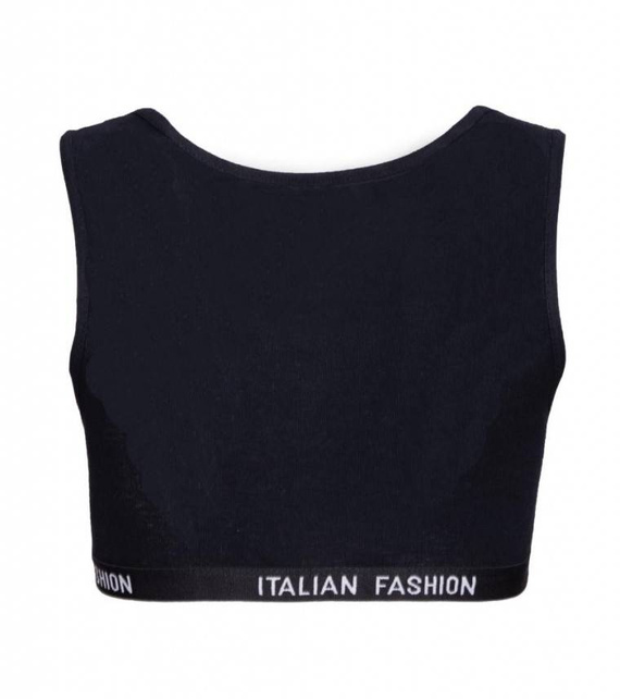 Nikola Mädchen-BH, breiter Träger Italian Fashion- schwarz