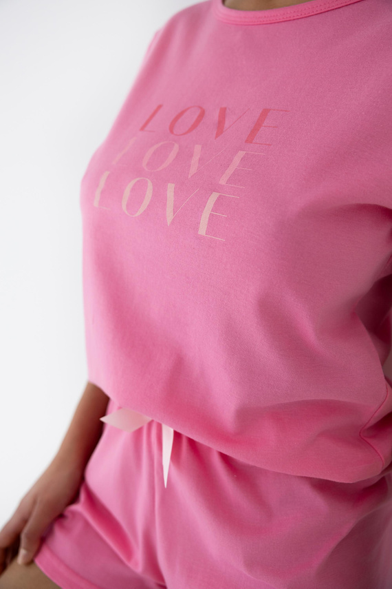 Pola Damen-Pyjama Sensis - rosa