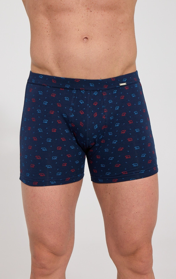 Herrenboxershorts Cornette Prime 904/139 Dunkelblau Baumwolle Enganliegender Schnitt