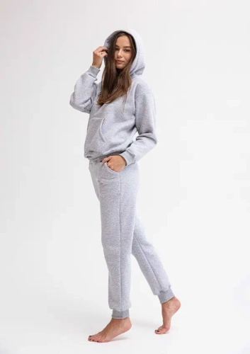 Randi Dkaren Damen-Trainingsanzug-Set – Grau