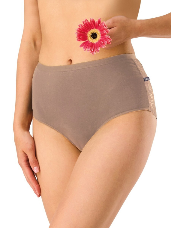 Damen-Slip LPF 112 Key Maxi Bikini aus Baumwolle – bequemer 2er-Pack