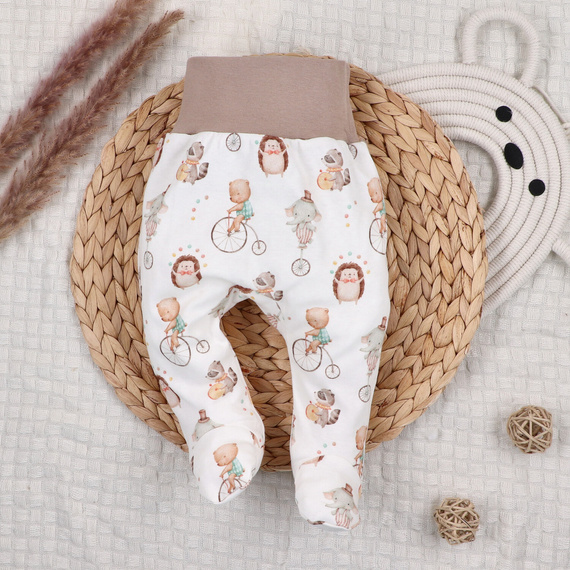 ABK-0049 4-teiliges Baby-Set Circus Nini aus Bio-Baumwolle