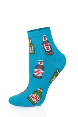 S79Z Biersocke Italienische Mode türkis
