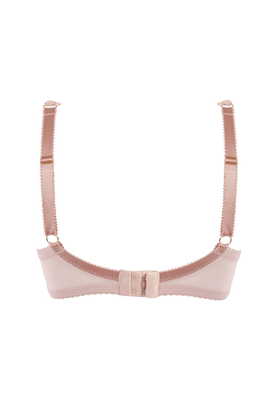 Mediolano Jasmin 19152 Bralette BH Spitze puder V-Ausschnitt weich