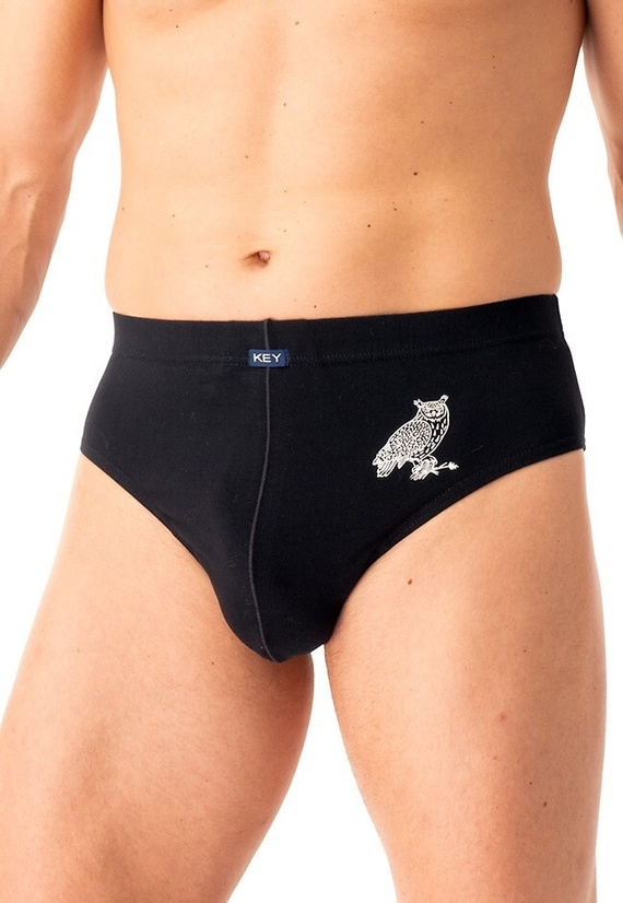 Herren-Slips MPP 703 B25 Key grau schwarz – Baumwolle, 2er-Pack im Karton, Komfort und Stil