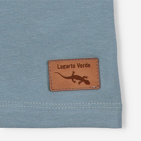 KAR-2009/NIE T-Shirt für Jungen Lagarto Verde blau