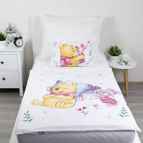Baumwoll Bettwäsche fürs Babybett 100x135 Jerry Fabrics mit Reißverschluss