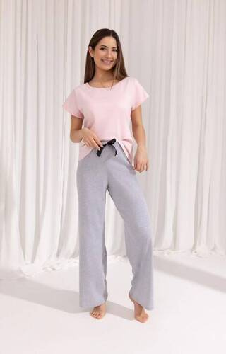 699 Regina Damenpyjama – Rosa