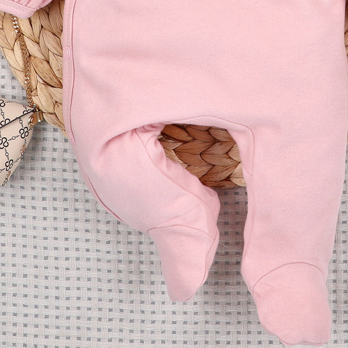 Baby-Strampler Nini Little Mouse 100% Bio-Baumwolle für Neugeborene