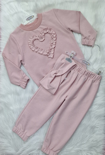 Mia Bambarillo Kinder-Sweatshirt, Rauchrosa – Baumwolle und Elastan, weicher Sweatshirt-Stoff | Komfort und Stil