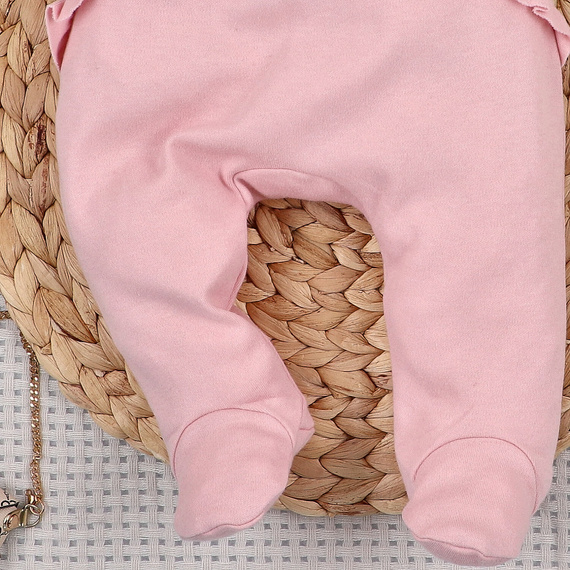 Nini Baby-Halbstrampler Little Mouse 100% Bio-Baumwolle – Made in Polen