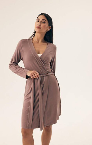 42681 Noves Henderson Damenbademantel – goldbraun