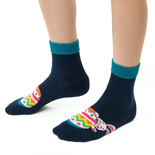 Art.014 Happy Ester Steven Kindersocken – 043 Marineblau