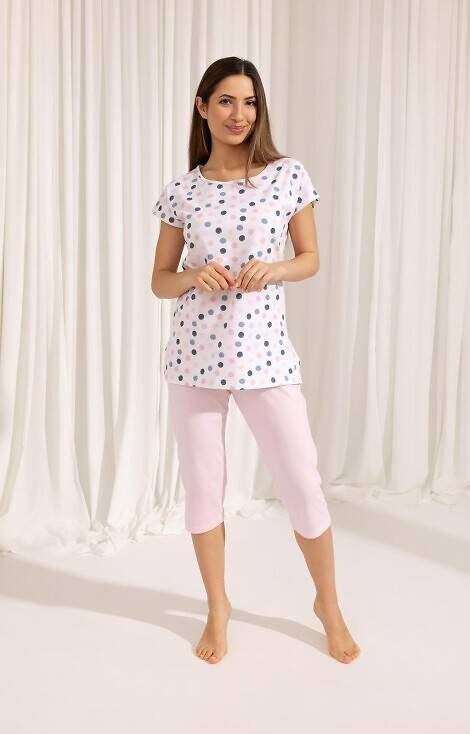 690 Regina Damenpyjama – Ecru