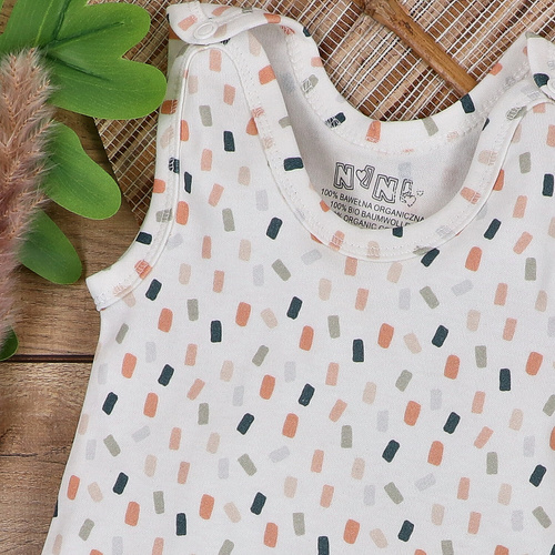 ABN-5325/KRE Nini Schlafanzüge aus Bio-Baumwolle, Creme