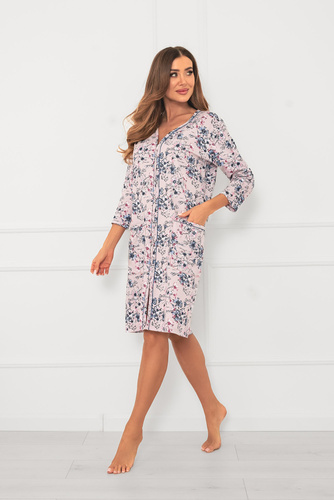 Lacenta Damen Wrap Italian Fashion - Druck