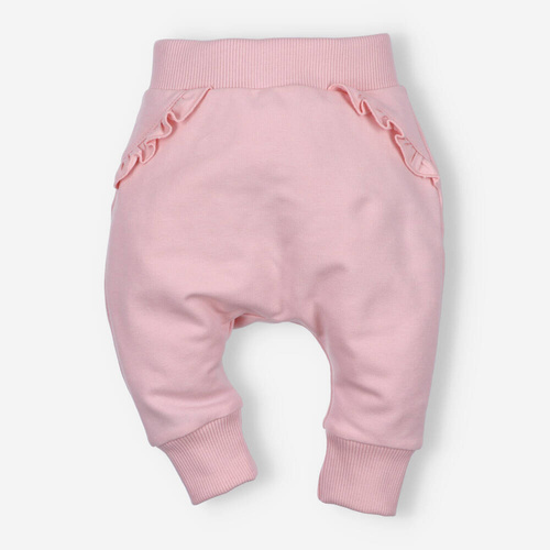 ABN-4518/PUR Nini Jogginghose aus Bio-Baumwolle, Puderrosa