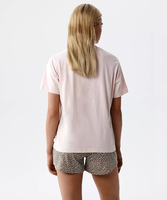 Atlantic NMP-507 Damen Schlafanzug 100% Baumwolle Peach