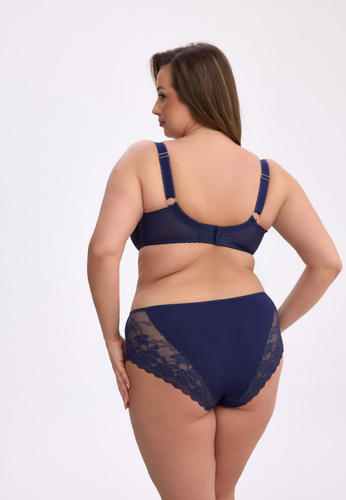BSM 1058 Sonia halbgepolsterter Maxi-BH Gaia - blau