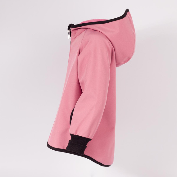 229001 Nicol Softshelljacke für Mädchen mit Kapuze, Fleece, Reflektoren