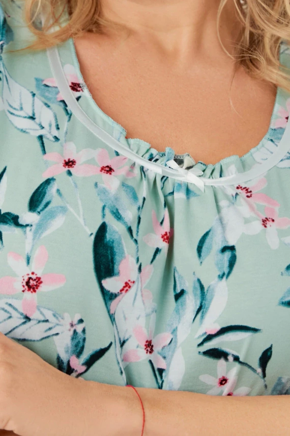 Alwea Nachthemd Italienische Mode - grün 