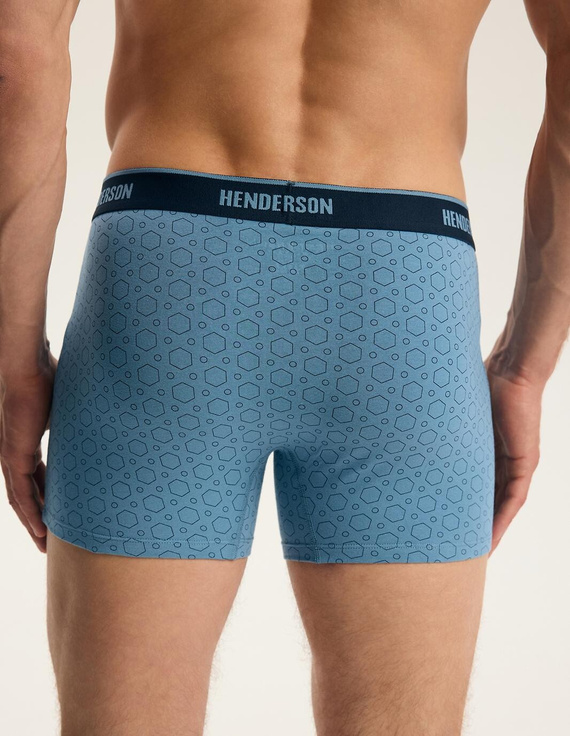 Henderson 44515 Brex2 Herren Boxershorts 2er-Pack Baumwolle mit breitem Logo-Bund