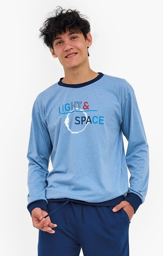 998/57 Cornette F&Y Jugendpyjama – Baumwolle, lange Ärmel, Hose