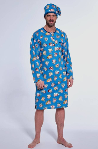 110/33 Cornette Herrenhemd, blau