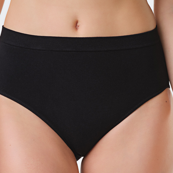 Spiman NATURE Nero Bambus-Slips mit hohem Bund, atmungsaktiv und komfortabel