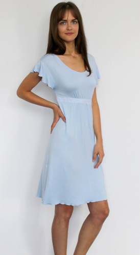 419 Julie Forex Nachthemd - blau