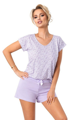 Fiorella Short Donna Damenpyjama – Lila