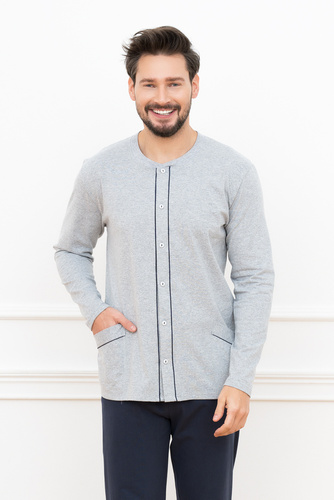 Alcest Männer lange Ärmel, lange Hosen Italienische Mode - navy blau