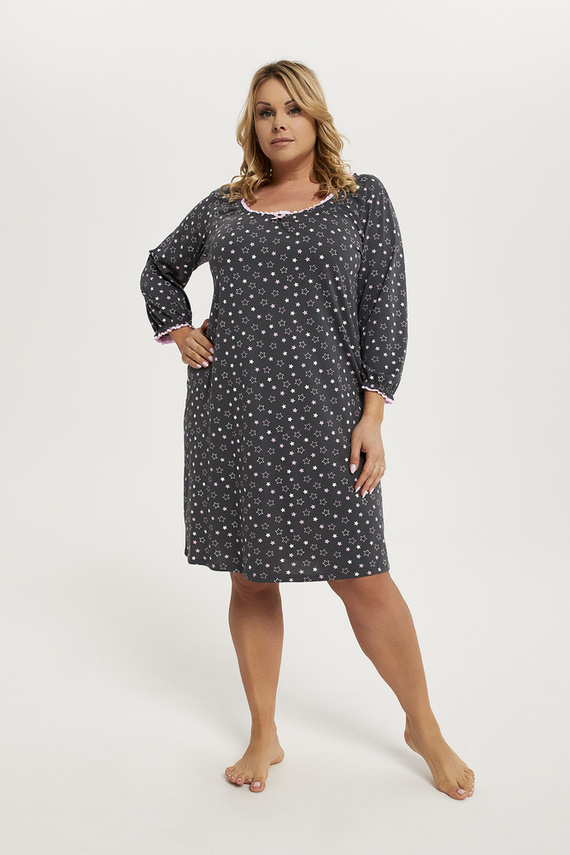 Antilia 3/4 Ärmel Nachthemd Italian Fashion - Druck