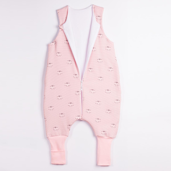 Schlafsack mit Beinen Nicol Tosia 225044 1,5 TOG Baumwolle Katzen Rosa