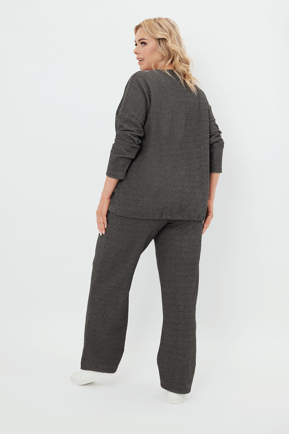 Avira Damen-Set Italienische Mode - dunkel meliert 