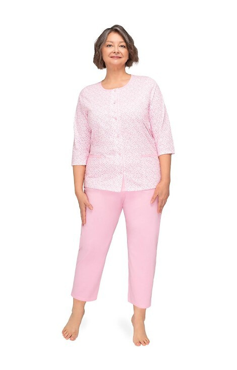 266 Kasia II Martel Damenpyjama – Rosa