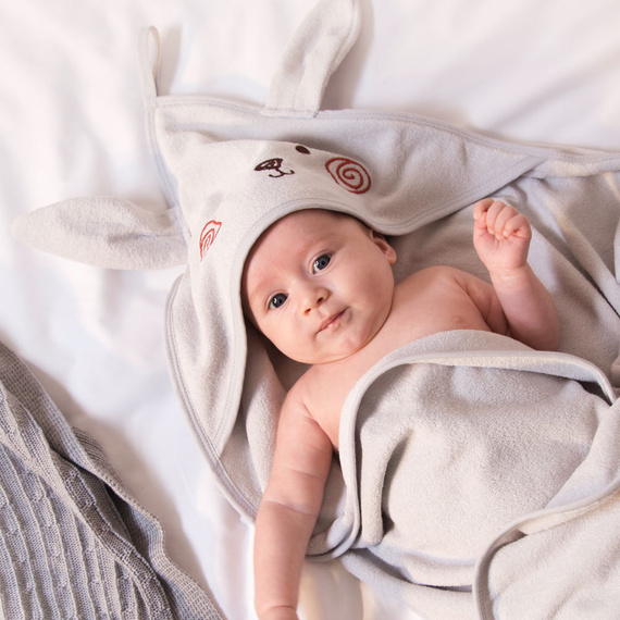 Mellow Eevi Baby-Badeanzug – Grau