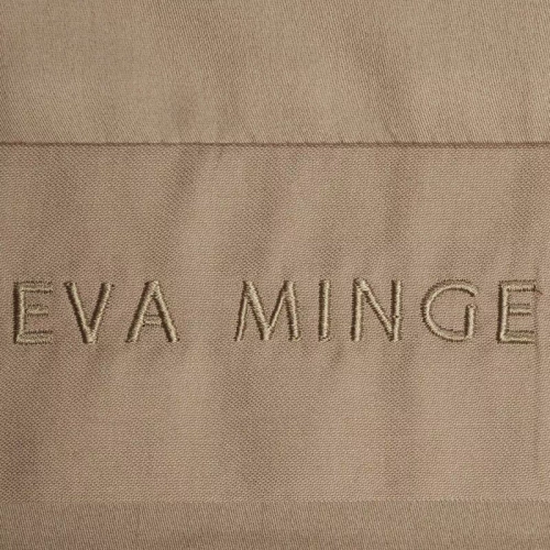 1E Elegant Pościel satynowa Eva Minge Eurofirany jasny brązowy | Makosatyna 100% bawełna
